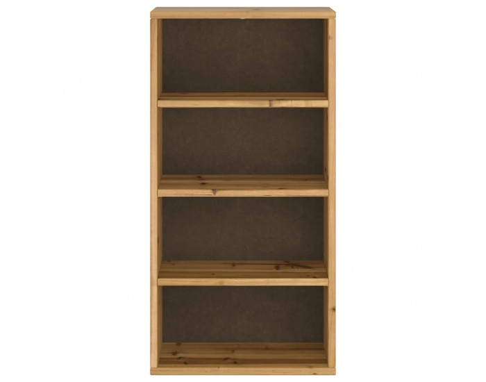 Sonata H Страничен шкаф ODDA 40x24x79 cm масивна дървесина бор