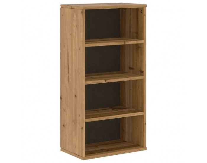 Sonata H Страничен шкаф ODDA 40x24x79 cm масивна дървесина бор