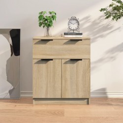 Sonata H Сайдборд, сонома дъб, 60x30x70 см, инженерно дърво - Corpuri, vitrine, biblioteci modulare