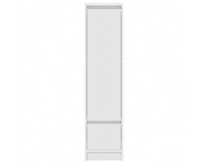 Sonata H Висок шкаф, бял 29,5x34x119,5 см, инженерно дърво