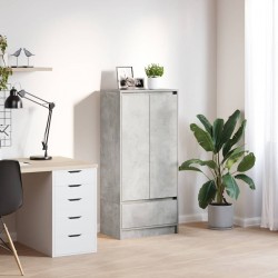 Sonata H Шкаф с чекмеджета, бетонно сив 55,5x34x119,5 см инженерно дърво - Corpuri, vitrine, biblioteci modulare
