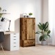 Sonata H Шкаф с чекмеджета, старо дърво 55,5x34x119,5 см инженерно дърво