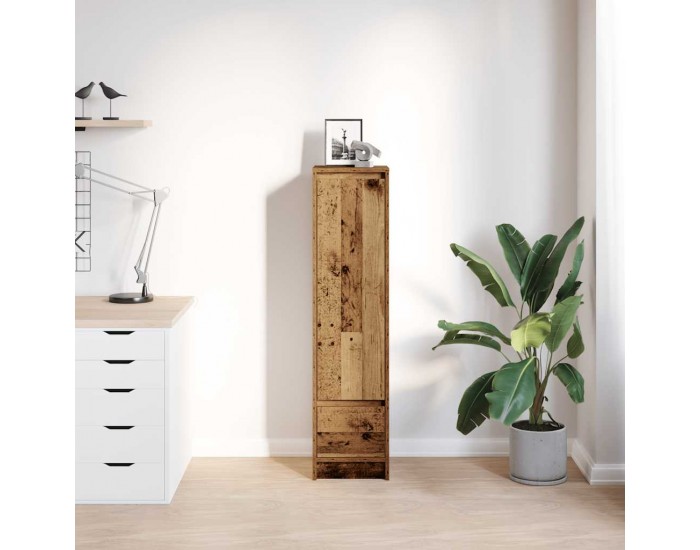 Sonata H Висока дъска Старо дърво 29,5x34x119,5 см инженерно дърво