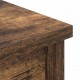 Sonata H Висока дъска опушен дъб 37,5x35x180 см инженерно дърво