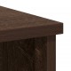 Sonata H Бюфет с чекмеджета, кафяв дъб 101x35x76 см инженерно дърво