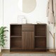 Sonata H Бюфет с чекмеджета, кафяв дъб 101x35x76 см инженерно дърво