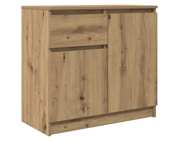 Sonata H Бюфет с чекмеджета, дъб артизан 71x35x65 см Инженерна дървесина