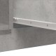 Sonata H Бюфет с чекмеджета бетонно сив 100,5x35x98,5 см инженерно дърво