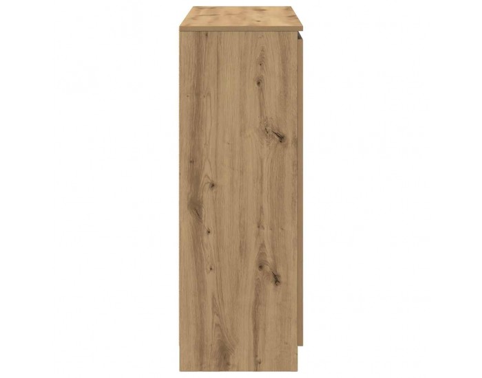 Sonata H Бюфет с чекмеджета дъб артизан 100,5x35x98,5 см инженерно дърво