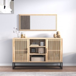 Sonata H Сайдборд, 105x30x65 см, инженерно дърво - Corpuri, vitrine, biblioteci modulare