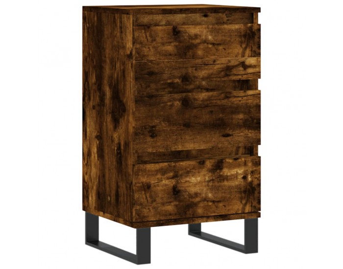 Sonata H Бюфет опушен дъб 40x35x70 см инженерно дърво