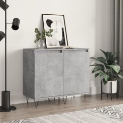 Sonata H Бюфети 2 бр бетонно сив 40x35x70 см инженерно дърво - Living