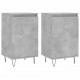 Sonata H Бюфети 2 бр бетонно сив 40x35x70 см инженерно дърво