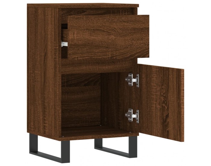 Sonata H Бюфети 2 бр кафяв дъб 40x35x70 см инженерно дърво