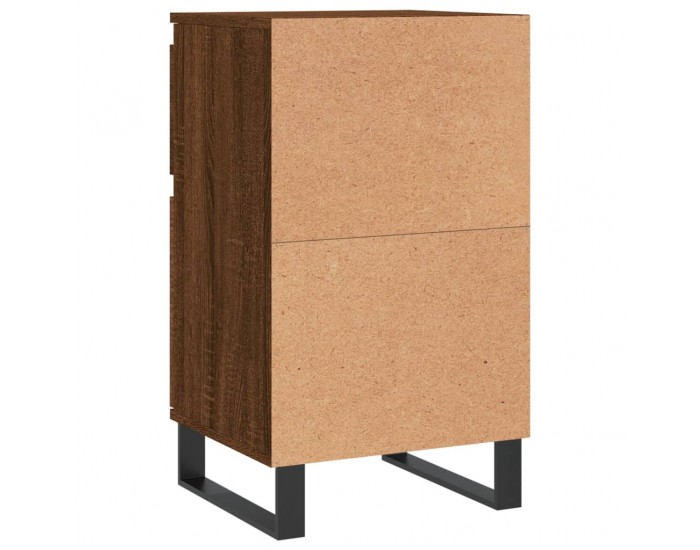 Sonata H Бюфети 2 бр кафяв дъб 40x35x70 см инженерно дърво