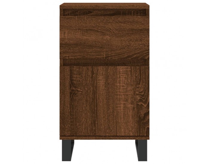 Sonata H Бюфети 2 бр кафяв дъб 40x35x70 см инженерно дърво