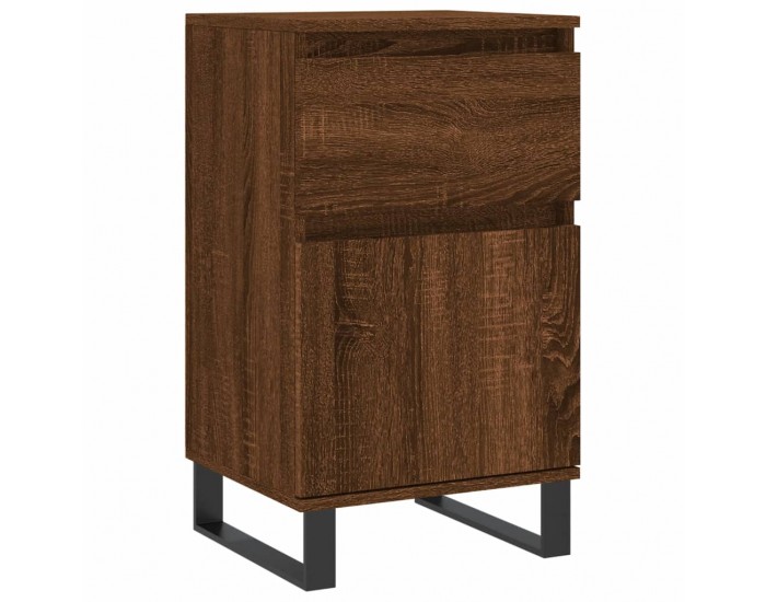 Sonata H Бюфети 2 бр кафяв дъб 40x35x70 см инженерно дърво