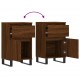 Sonata H Бюфети 2 бр кафяв дъб 40x35x70 см инженерно дърво
