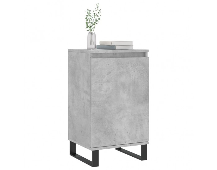 Sonata H Бюфети 2 бр бетонно сив 40x35x70 см инженерно дърво