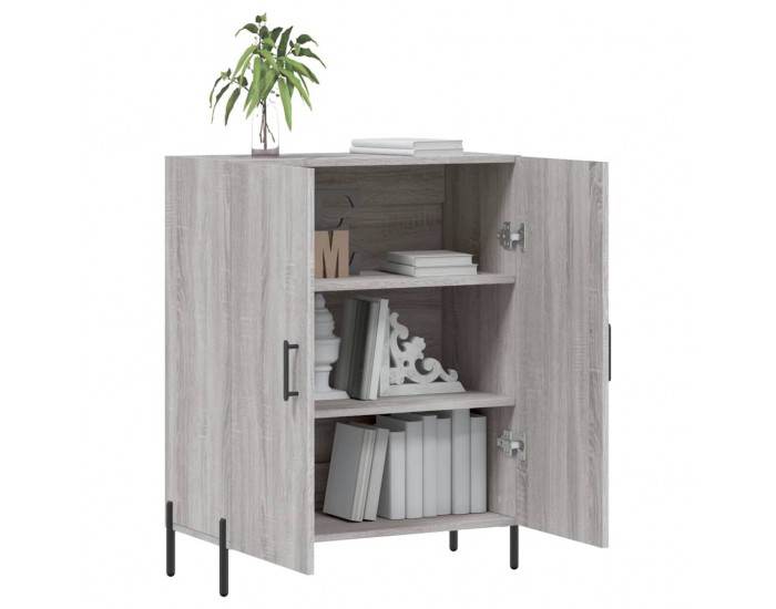 Sonata Dulap, gri sonoma, 69,5x34x90 cm, lemn compozit