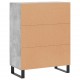 Sonata Dulap, gri beton, 69,5x34x90 cm, lemn compozit