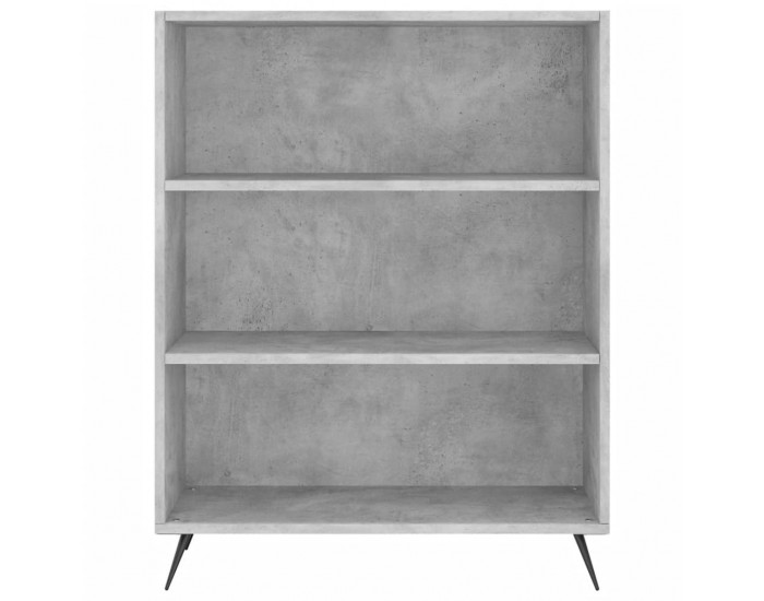 Sonata H Висок шкаф, бетонно сиво, 69,5x32,5x180 см, инженерно дърво