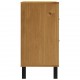 Sonata H Бюфет със стъклени вратички FLAM 80x40x80 см бор масив