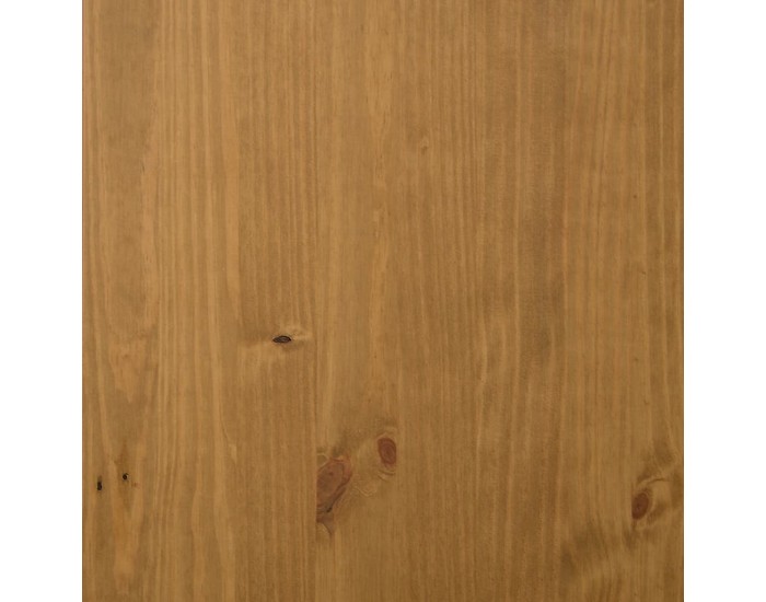 Sonata H Бюфет със стъклени вратички FLAM 80x40x80 см бор масив