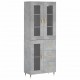 Sonata Dulap înalt, gri beton, 69,5x34x180, lemn compozit