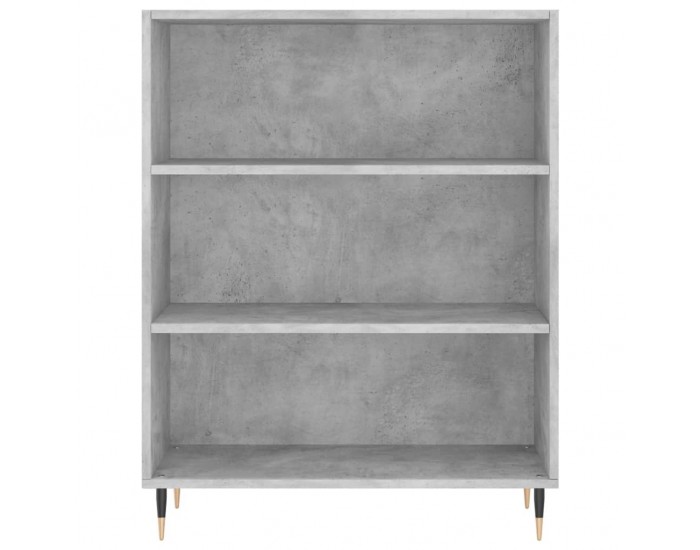Sonata H Висок шкаф, бетонно сив, 69,5x34x180 см, инженерно дърво