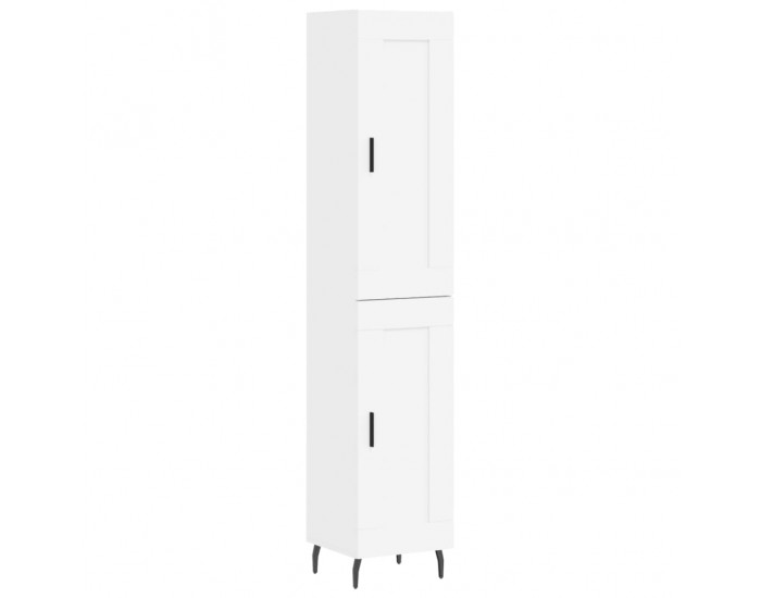 Sonata Dulap înalt, alb, 34,5x34x180 cm, lemn prelucrat