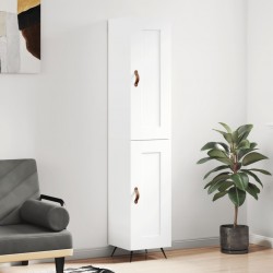 Sonata H Висок шкаф, бял, 34,5x34x180 см, инженерно дърво - Living