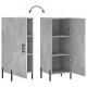Sonata H Сайдборд, бетонно сив, 34,5x34x90 см, инженерно дърво