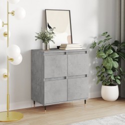 Sonata Servantă, gri beton, 60x35x70 cm, lemn prelucrat