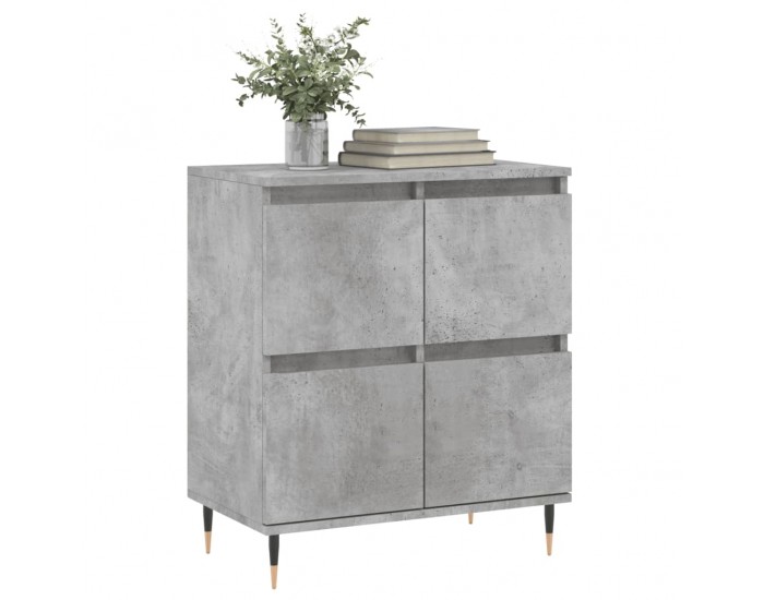 Sonata Servantă, gri beton, 60x35x70 cm, lemn prelucrat
