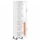 Sonata H Висок шкаф, бял, 34,5x34x180 см, инженерно дърво