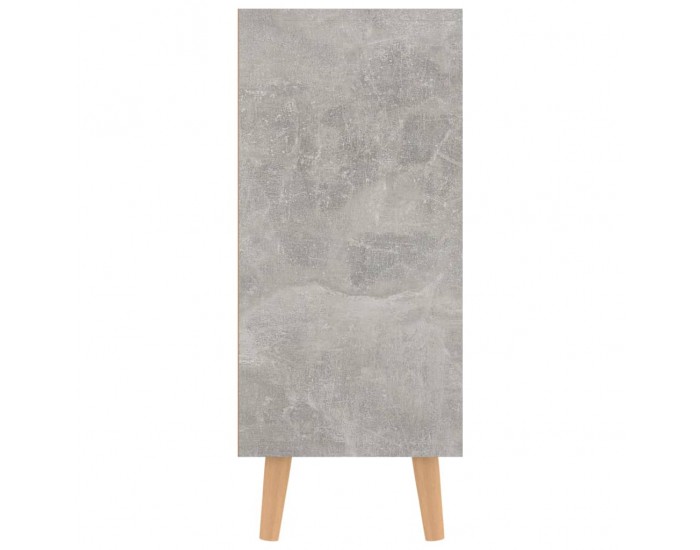 Sonata H Сайдборд, бетонно сив, 90x30x72 см, инженерно дърво