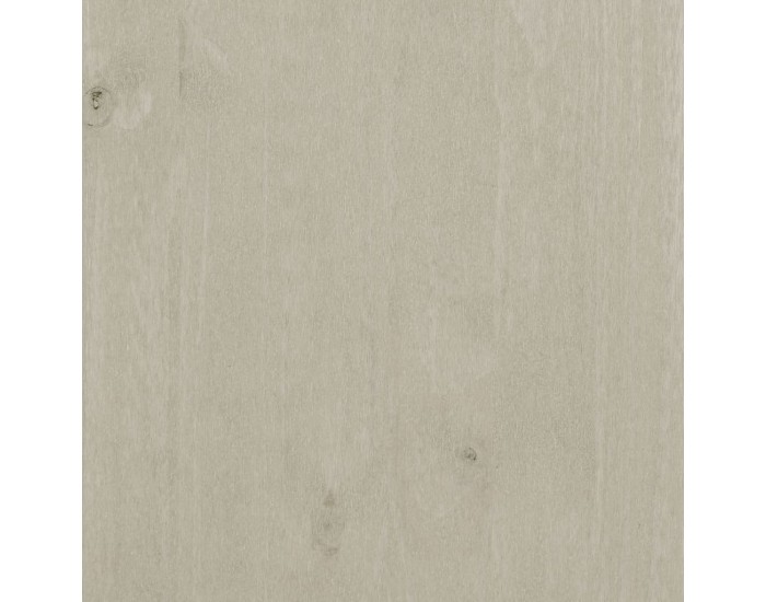 Sonata H Сайдборд HAMAR бял 90x40x80 см борово дърво масив
