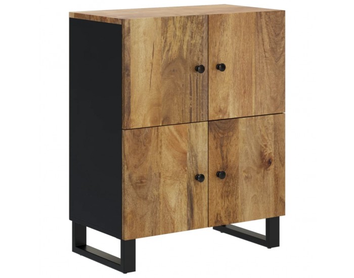 Sonata H Сайдборд с 4 врати, 60x33x75 см, мангово дърво масив