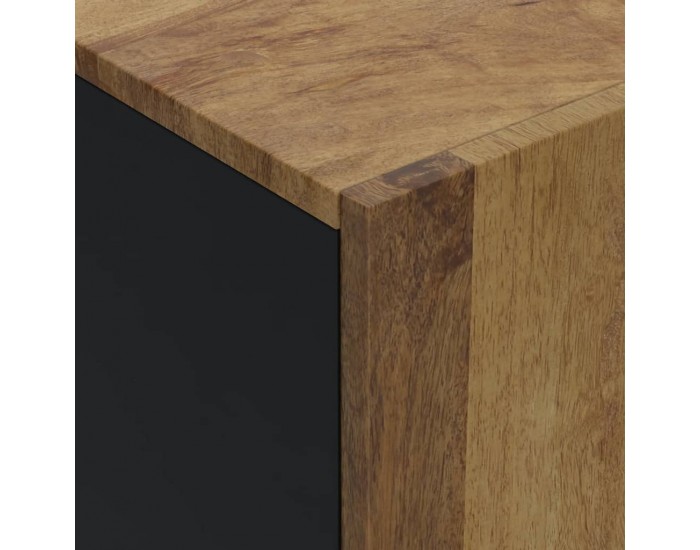 Sonata H Сайдборд с 4 врати, 60x33x75 см, мангово дърво масив