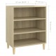 Sonata H Бюфет дъб сонома 57x35x70 см инженерно дърво