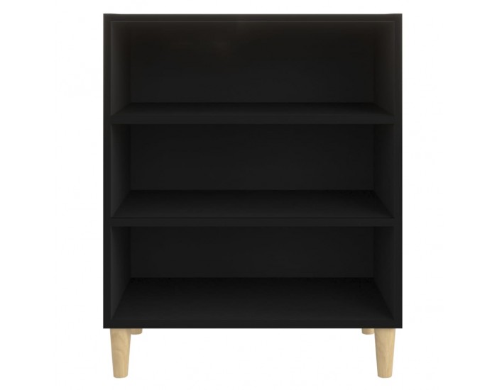 Sonata H Бюфет черен 57x35x70 см инженерно дърво