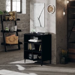 Sonata H Бюфет черен 57x35x70 см инженерно дърво - Living