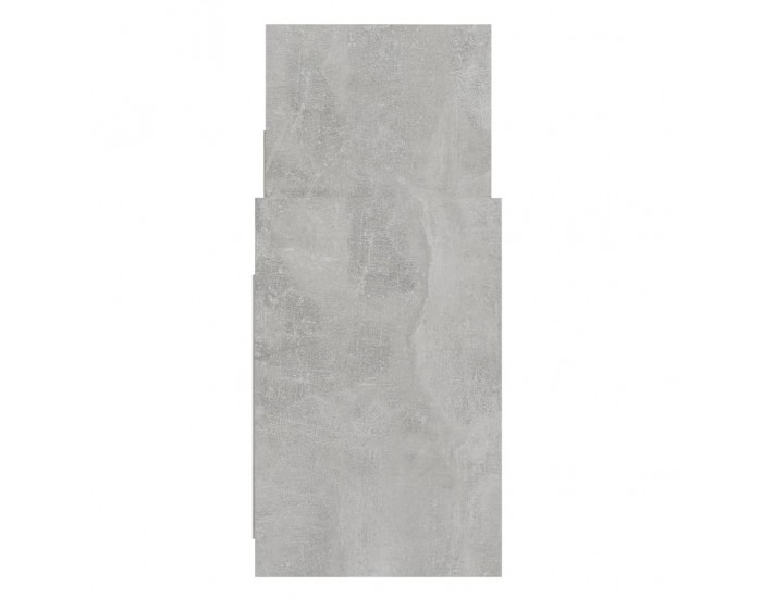 Sonata H Страничен шкаф, бетонно сив, 60x26x60 см, инженерно дърво