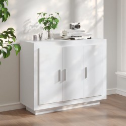 Sonata H Сайдборд, бял, 92x35x75 см, инженерно дърво - Corpuri, vitrine, biblioteci modulare
