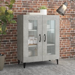 Sonata Dulap, gri beton, 69,5x34x90 cm, lemn compozit