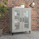 Sonata Dulap, gri beton, 69,5x34x90 cm, lemn compozit