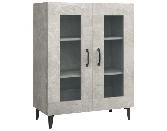 Sonata Dulap, gri beton, 69,5x34x90 cm, lemn compozit