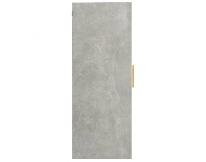 Sonata H Окачен стенен шкаф, бетонно сиво, 69,5x34x90 см