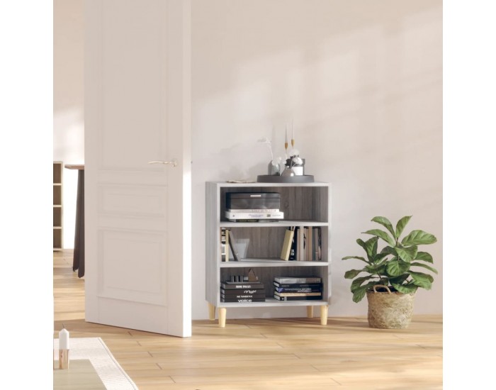 Sonata H Бюфет сив сонома 57x35x70 см инженерно дърво